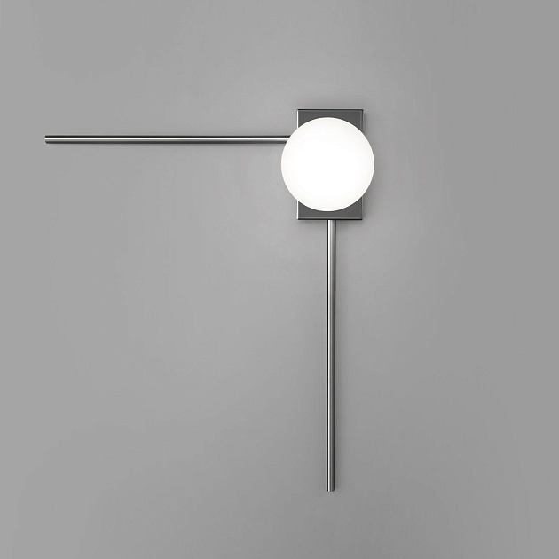 Настенный светильник Eurosvet Fredo 40035/1 черный жемчуг изображение 1 Настенный светильник Eurosvet Fredo 40035/1 черный жемчуг Фото № 1