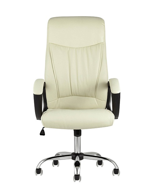 Кресло руководителя TopChairs Tower бежевое D-418 beige изображение 2 Кресло руководителя TopChairs Tower бежевое D-418 beige Фото № 2