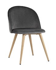 Кухонный стул Stool Group Лион велюр серый DC-69030 HLR-21 3