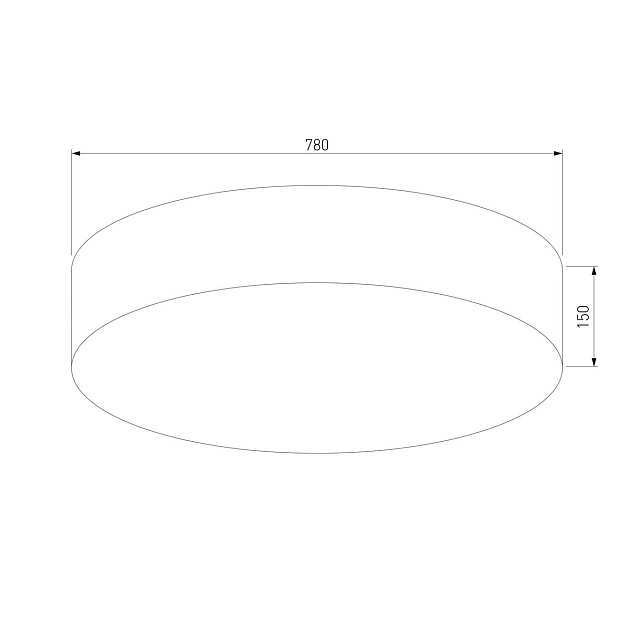 Потолочный светильник TK Lighting 5638 Rondo Linen Фото № 2