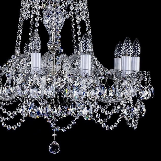 Подвесная люстра Artglass Donatela X. Nickel CE Фото № 4