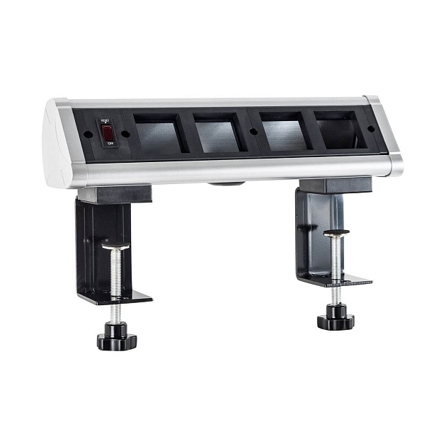 Блок розеточный настольный 4 модуля Ecoplast LUK 70314 изображение 1 Блок розеточный настольный 4 модуля Ecoplast LUK 70314 Фото № 1