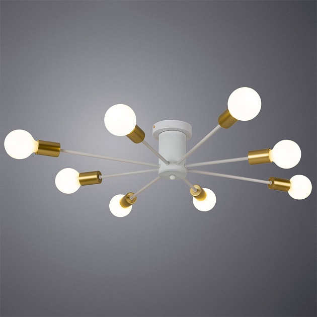 Потолочная люстра Arte Lamp Alastor A6702PL-8WH Фото № 3