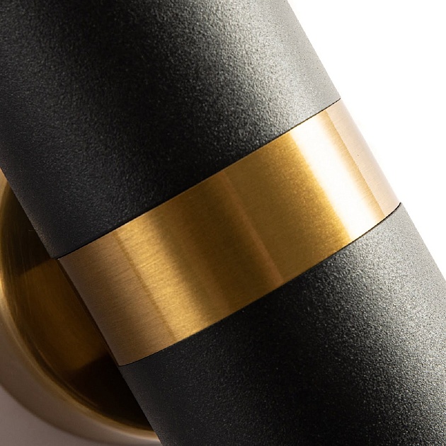 Настенный светильник Arte Lamp Ran A3143AP-2BK Фото № 4