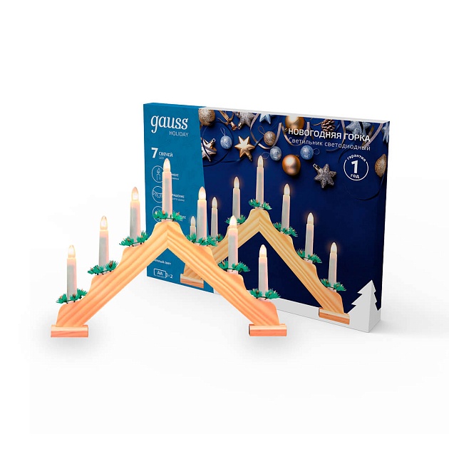 Светодиодный светильник "Новогодняя горка" Gauss Holiday HL020 Фото № 2