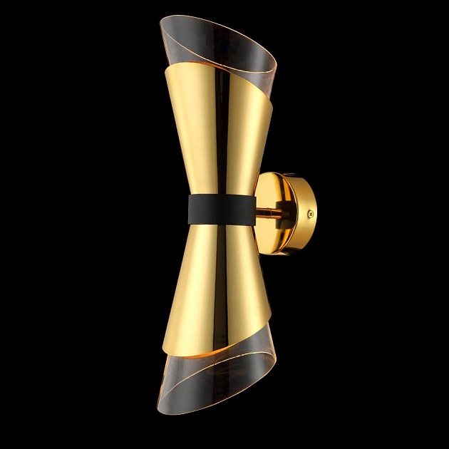 Бра Crystal Lux Gris AP2 Gold изображение 4 Бра Crystal Lux Gris AP2 Gold Фото № 4