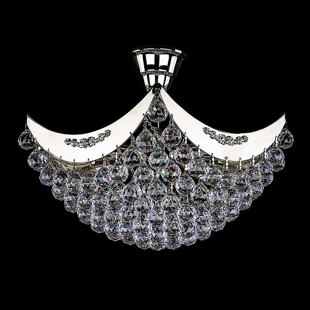 Потолочный светильник Artglass Fiona II. Nickel CE изображение 1 Потолочный светильник Artglass Fiona II. Nickel CE Фото № 1