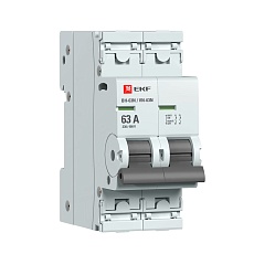 Выключатель нагрузки 2P 63А ВН-63N EKF PROxima S63263