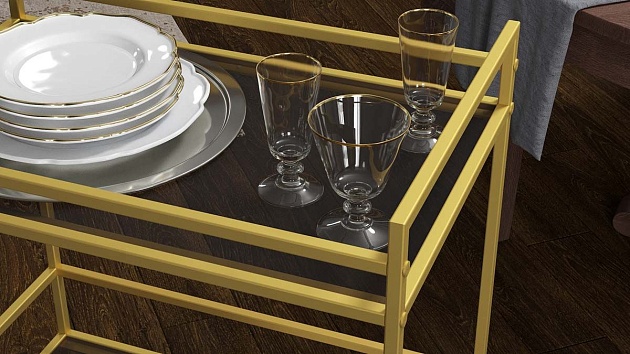 Сервировочный стол Калифорния Поинт золото 9034986101 Фото № 7