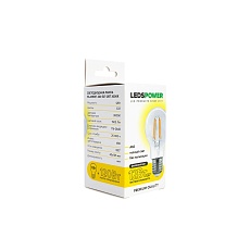 Светодиодная лампа LEDS POWER Filament A60 E27 12Вт 3000К 007137 1