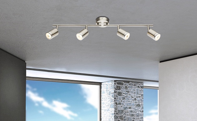 Светодиодный спот Globo Comore 56958-4 изображение 2 Светодиодный спот Globo Comore 56958-4 Фото № 2