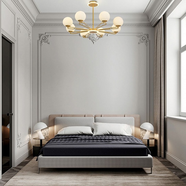 Подвесная люстра Arte Neapolis77138 277138/6 GD Фото № 11
