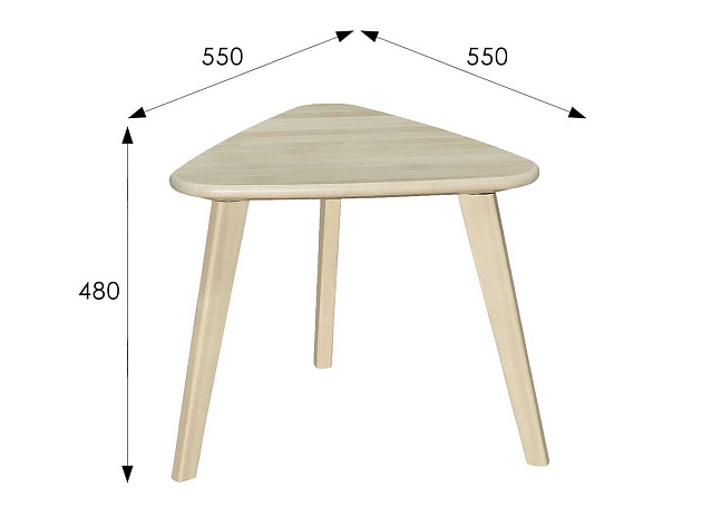 Журнальный стол Мебелик Ретро 007579 Фото № 3