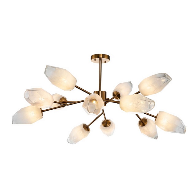 Потолочная люстра Indigo Boccio 13003/12C Brass V000005 Фото № 1