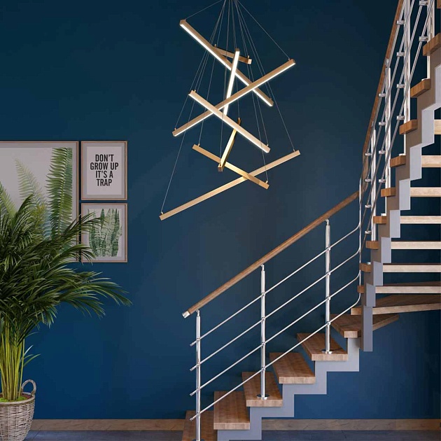 Подвесной светодиодный светильник Odeon Light L-vision Cometa 3860/96L Фото № 4