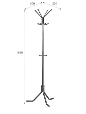 Напольная вешалка Мебелик Пико 3 007937 2