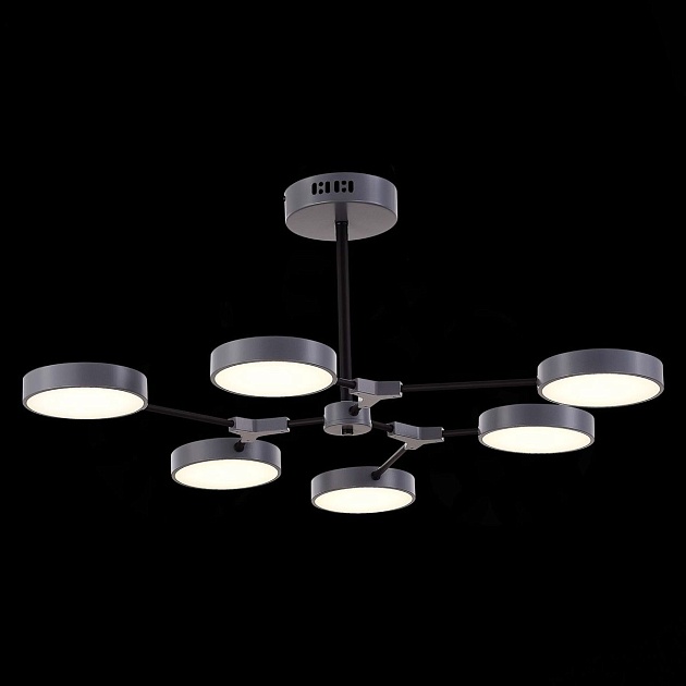 Потолочная светодиодная люстра Evoluce Monta SLE6003-702-06 Фото № 6