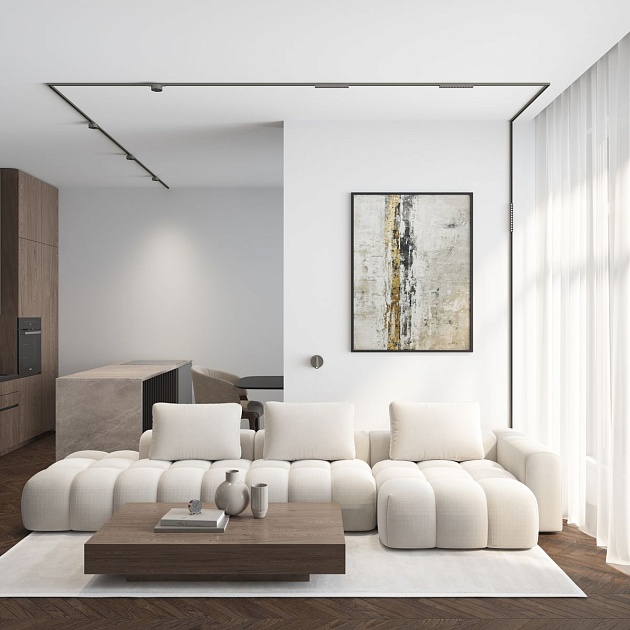 Трековый светодиодный светильник Denkirs Shine Grill DK5772-DN Фото № 3