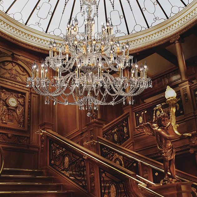 Подвесная люстра Bogates 520/20+14+8 Strotskis Фото № 3