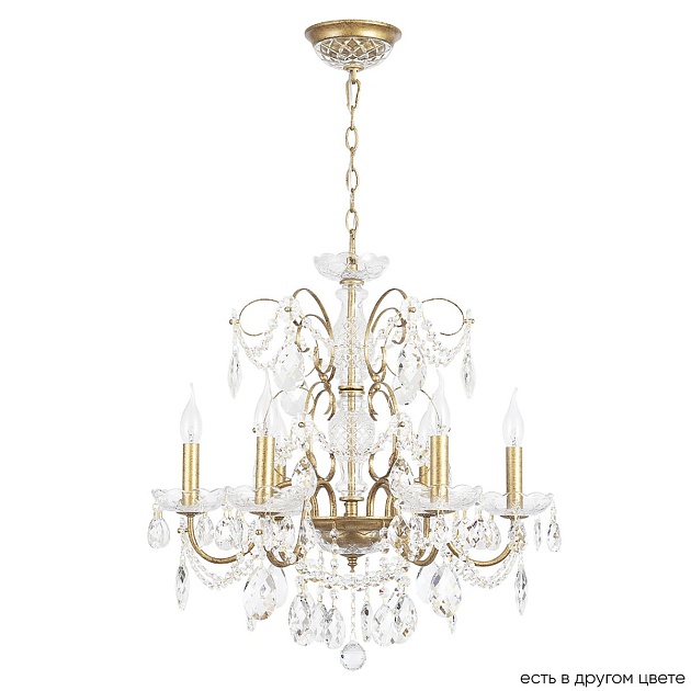Подвесная люстра Crystal Lux Odelis SP6 Gold Фото № 1