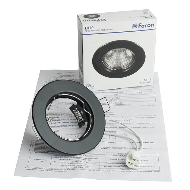 Встраиваемый светильник Feron DL10 48464 Фото № 3