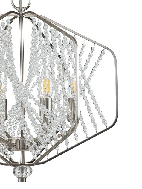 Подвесной светильник Indigo Ballo 12004/6P Nickel V000276 Фото № 3