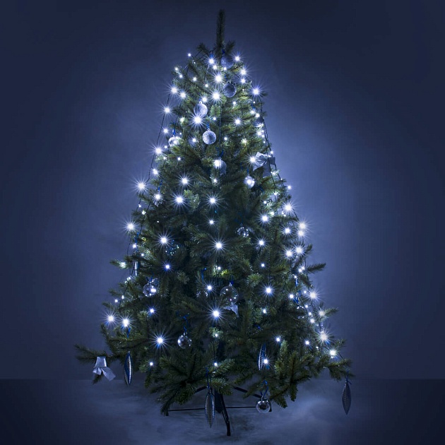 Светодиодная гирлянда Eurosvet занавес 230V 200-003 белый изображение 1 Светодиодная гирлянда Eurosvet занавес 230V 200-003 белый Фото № 1