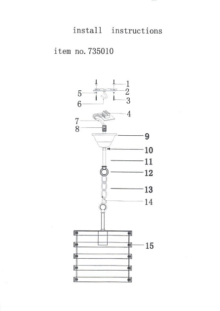 Подвесной светильник Lightstar Epsilon 735010 Фото № 5