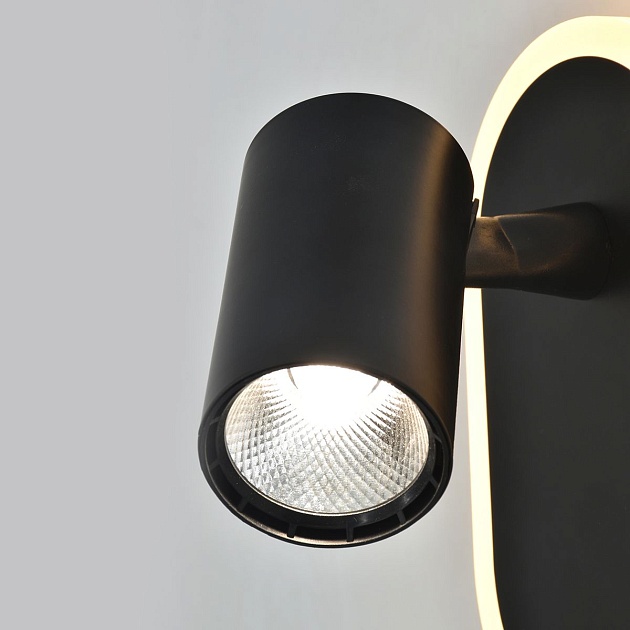 Светодиодный спот Escada Omega 10222/2LED Black изображение 4 Светодиодный спот Escada Omega 10222/2LED Black Фото № 4