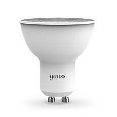 Лампа светодиодная Gauss GU10 9W 3000K 101506109