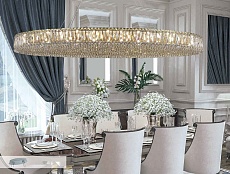 Подвесной светильник Newport Valencia 8458+14/S gold М0070388 1