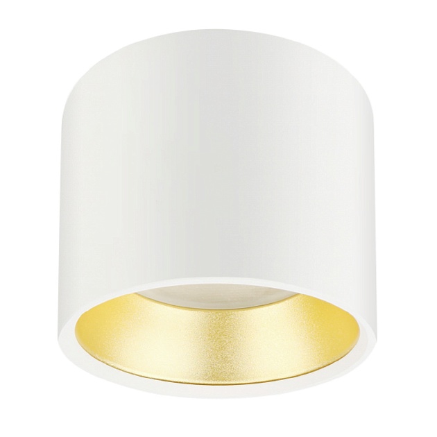 Накладной светильник ЭРА OL8 GX53 WH/GD Б0048536 Фото № 1