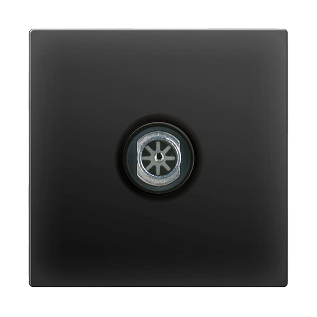 ТВ-розетка оконечная Werkel черный матовый W1183008 4690389157028 Фото № 5