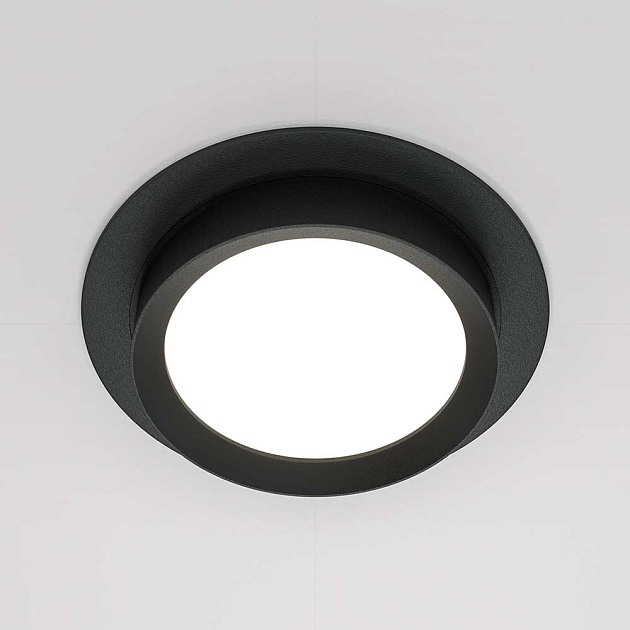 Встраиваемый светильник Maytoni Hoop DL086-GX53-RD-B изображение 5 Встраиваемый светильник Maytoni Hoop DL086-GX53-RD-B Фото № 5