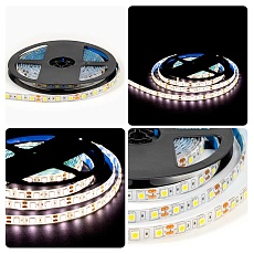 Светодиодная лента OGM 14,4W/m 60LED/m 5050SMD дневной белый 5M LSE-274 3