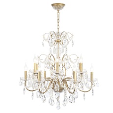 Подвесная люстра Crystal Lux Odelis SP12 Gold 2
