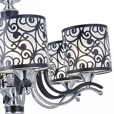 Подвесная люстра Arte Milano Florentia-4957 304957/6 Bk/Ni 4
