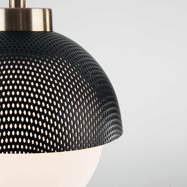 Подвесной светильник Eurosvet 50106/1 античная бронза/черный Фото № 4