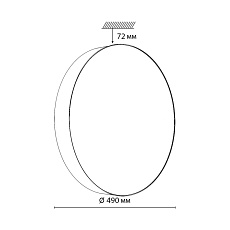 Настенно-потолочный светильник Sonex BASICA 7780/ELN 4