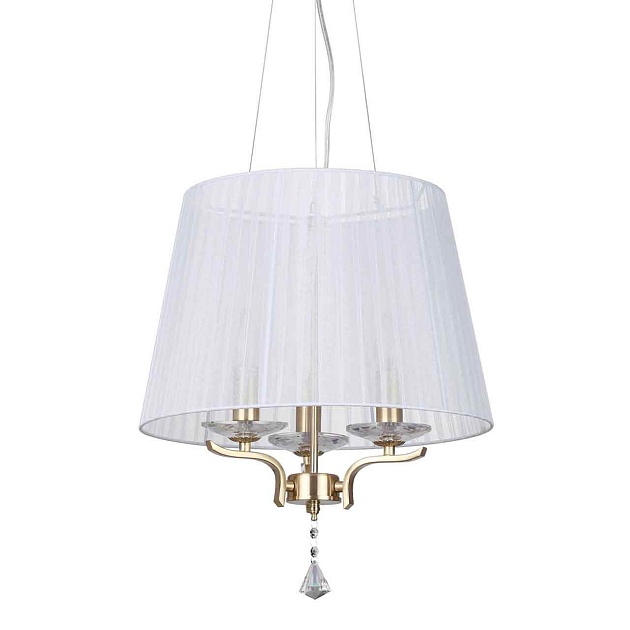 Подвесная люстра Ideal Lux Pegaso SP3 Ottone Satinato 197715 Фото № 1