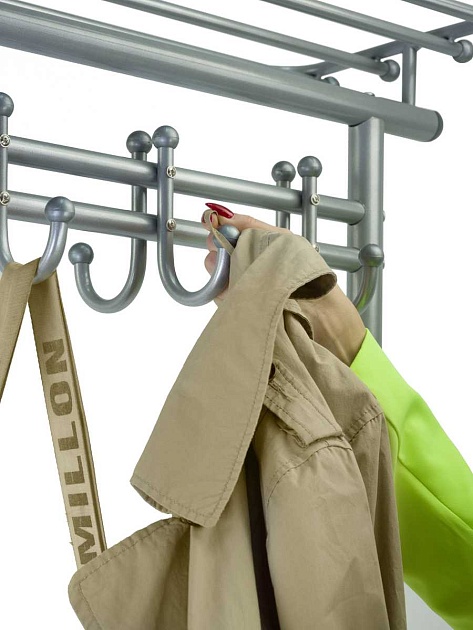 Гардеробная вешалка на колесах Мебелик М 9 008209 Фото № 11