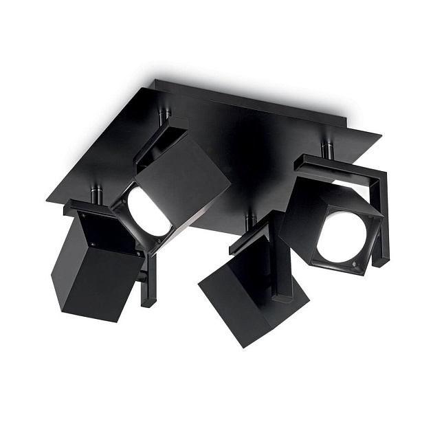 Спот Ideal Lux Mouse PL4 Nero 156712 изображение 1 Спот Ideal Lux Mouse PL4 Nero 156712 Фото № 1