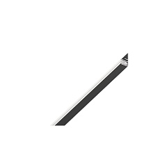 Базовый профиль, черный Kraab Systems UMBRA 70.1.2