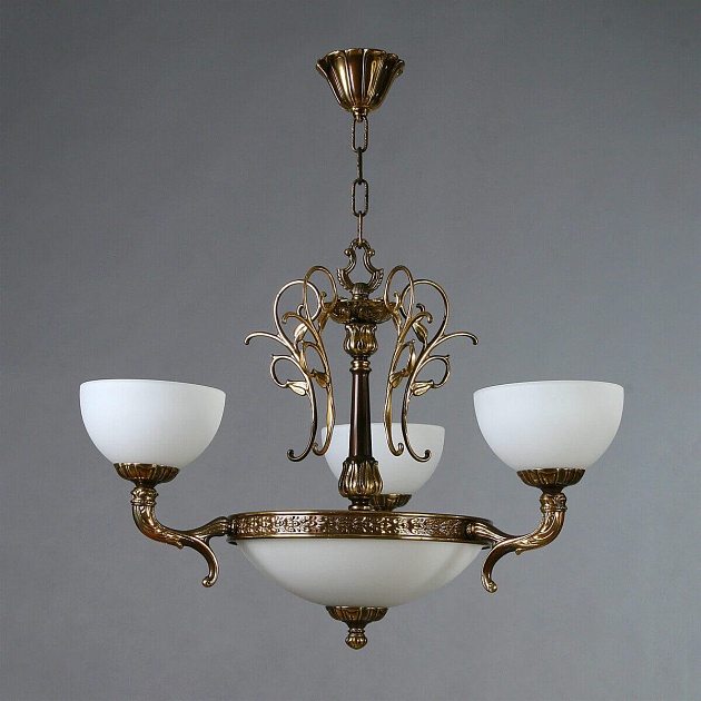 Подвесная люстра Ambiente Toledo 02155/3 PB Фото № 1