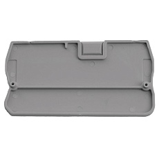 Торцевая заглушка для ЗНИ LD572 4 мм² (JXB PT4), серый LD581-1-40 49265 3