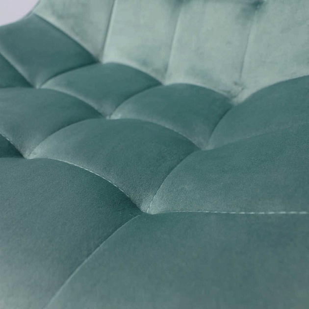 Поворотное кресло AksHome Carolyn велюр, мятный 91958 Фото № 13