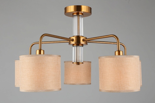 Потолочная люстра Omnilux Barumini OML-56907-05 изображение 2 Потолочная люстра Omnilux Barumini OML-56907-05 Фото № 2