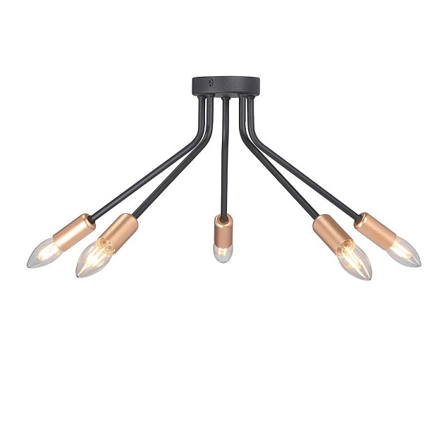 Потолочная люстра Vitaluce V3020-1/5PL изображение 3 Потолочная люстра Vitaluce V3020-1/5PL Фото № 3