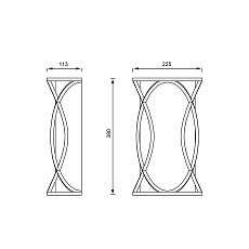 Бра Vele Luce Beatrice VL4224W02 4