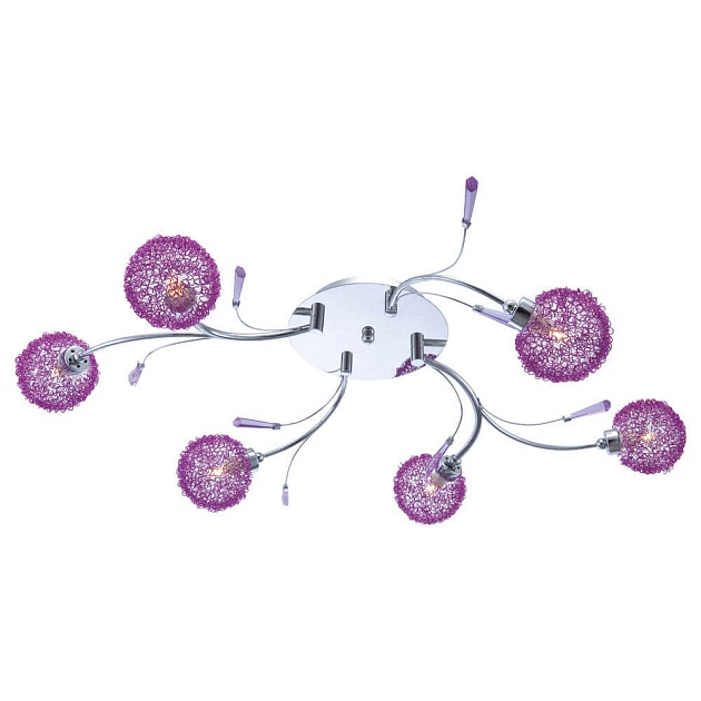 Потолочная люстра Globo Cora 56646-6 изображение 1 Потолочная люстра Globo Cora 56646-6 Фото № 1